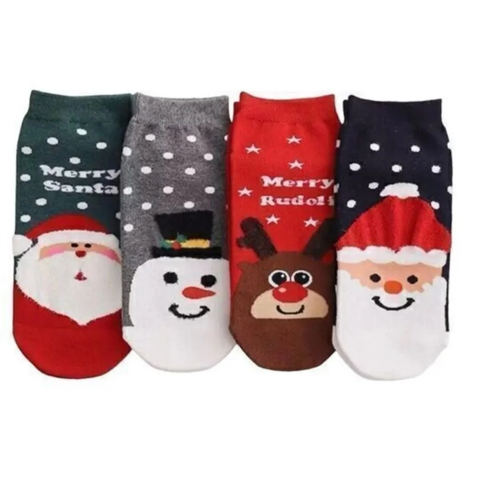 Festive Christmas Socks Set size toddler small